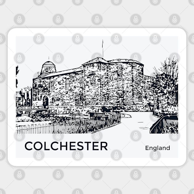 Colchester England Sticker by Lakeric